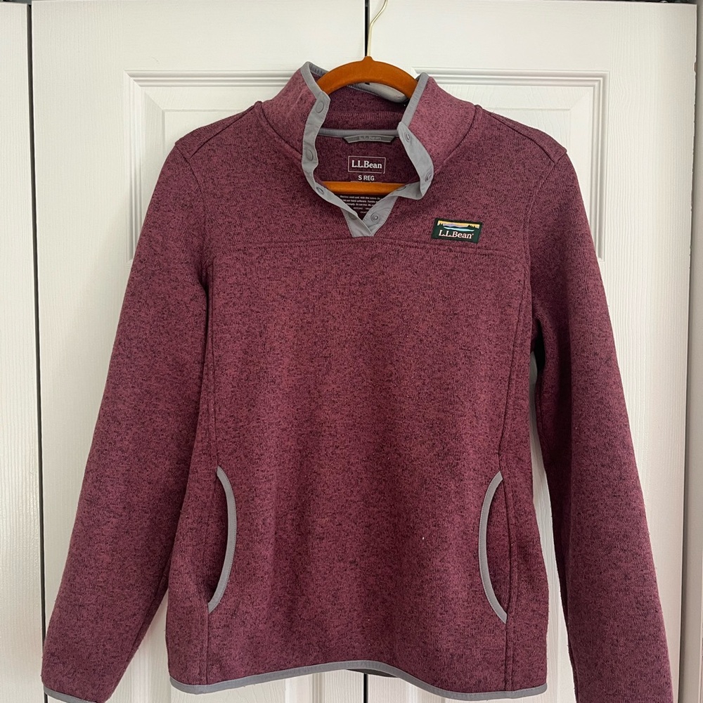 L.L. Bean Women’s Mauve Pullover Sweater